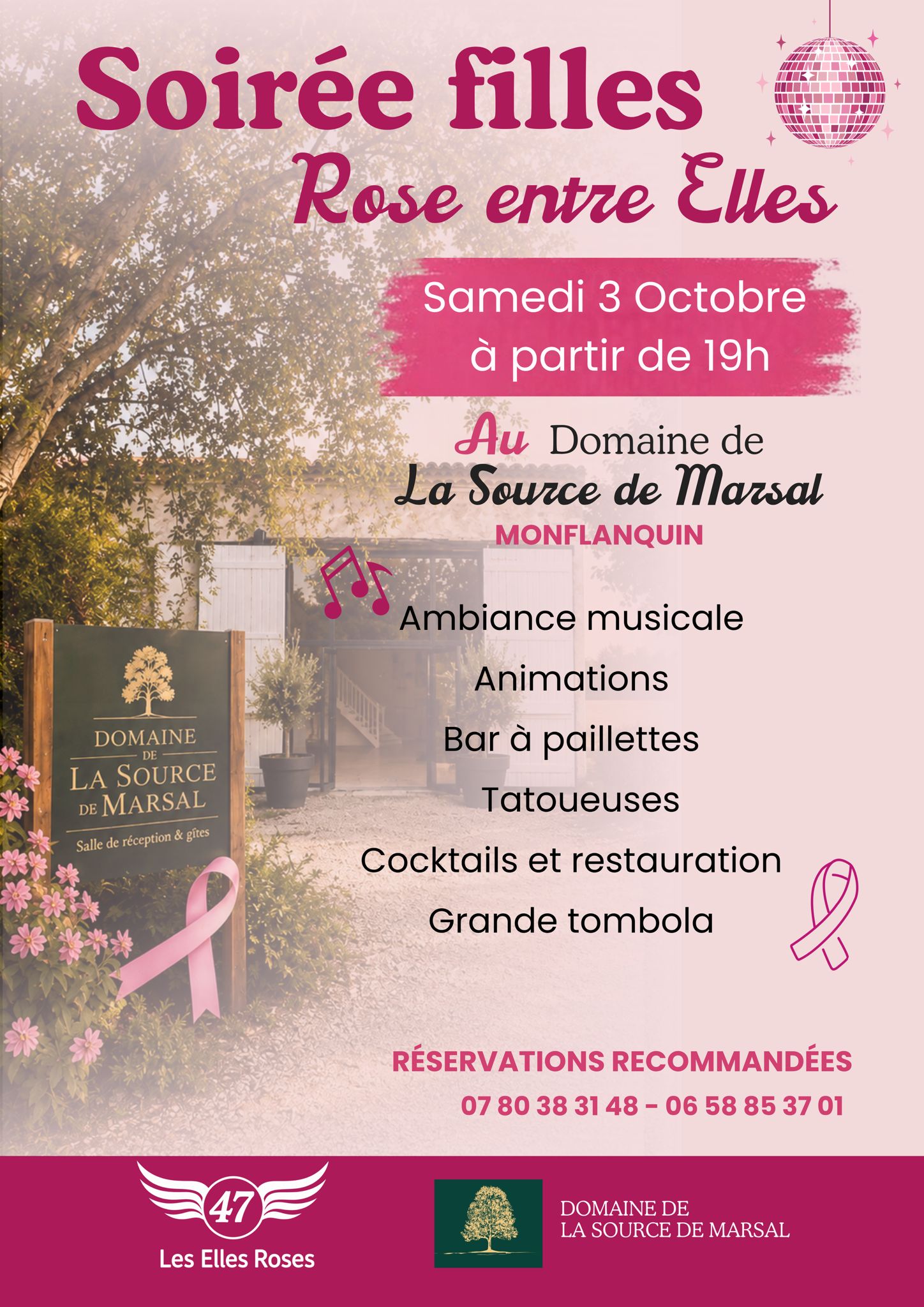 Rose entre Elles - Soirée filles