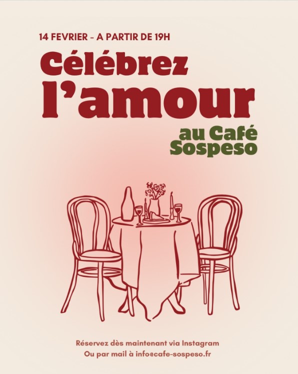 St Valentin au café Sospeso