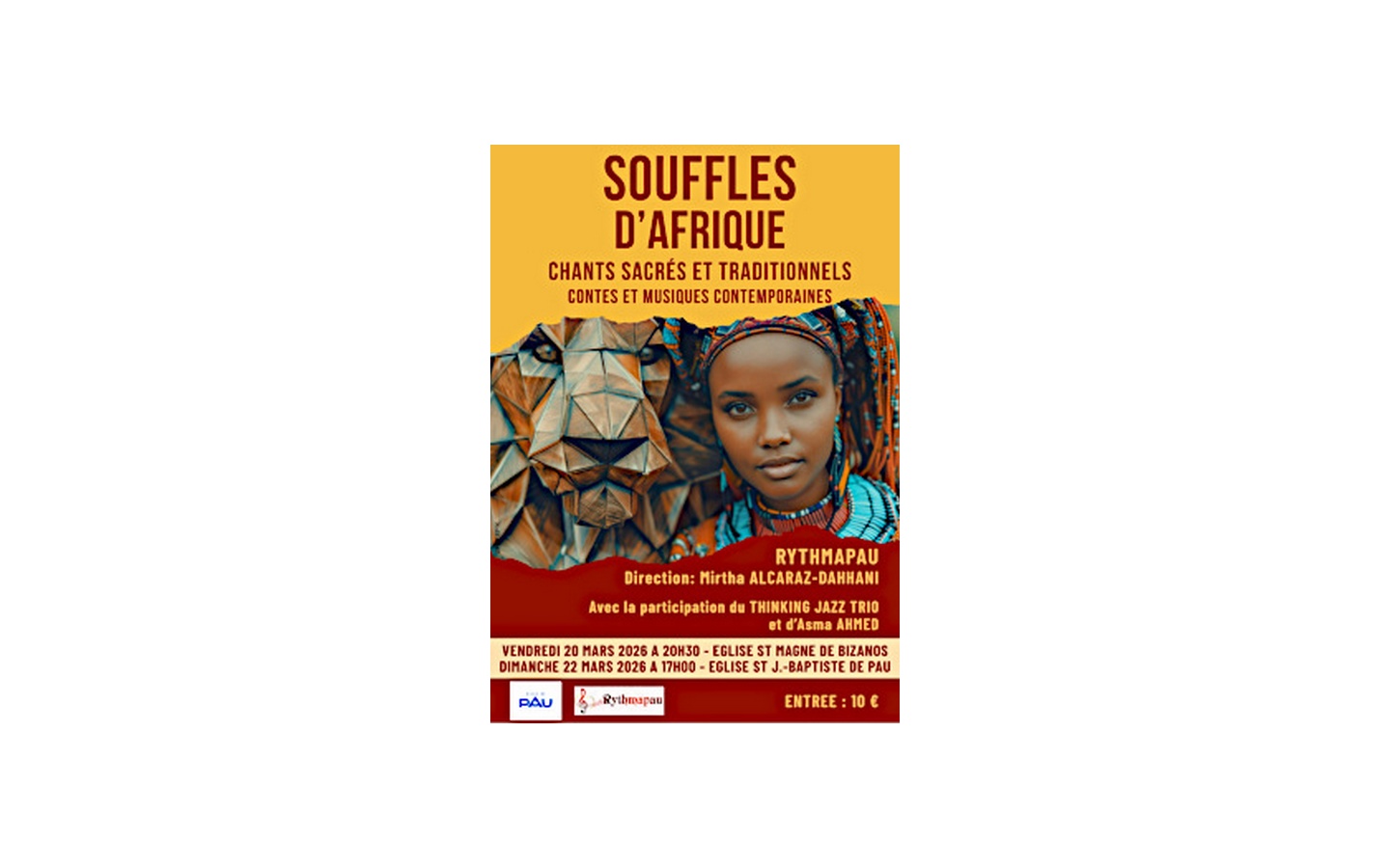 RYTHMAPAU chante l'AFRIQUE vivante