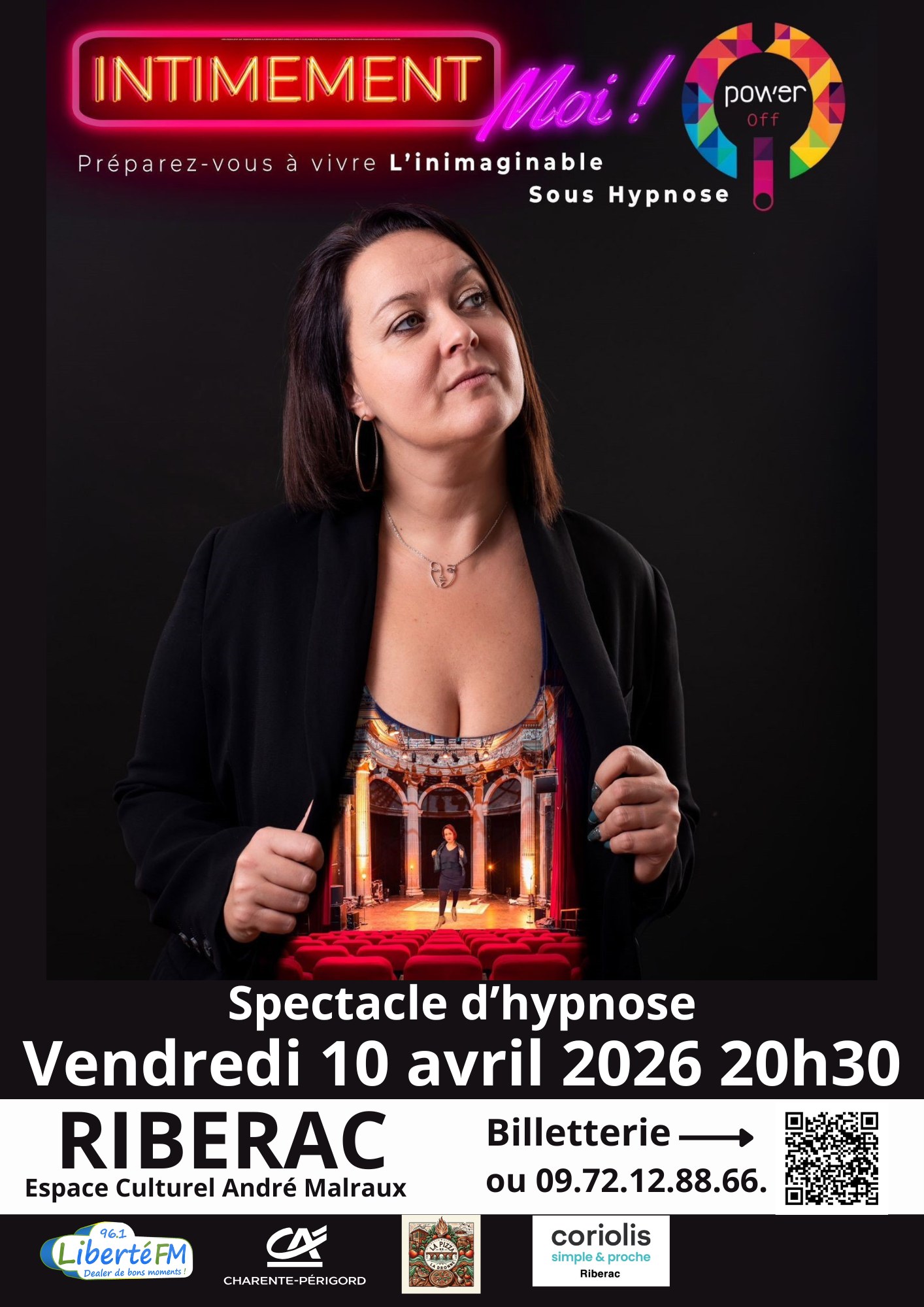 Spectacle d'hypnose "Intimement moi"