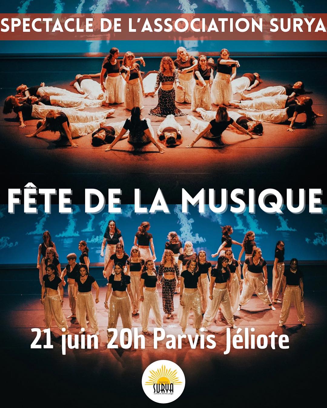 Spectacle de danse- fête de la musique — visuel événement