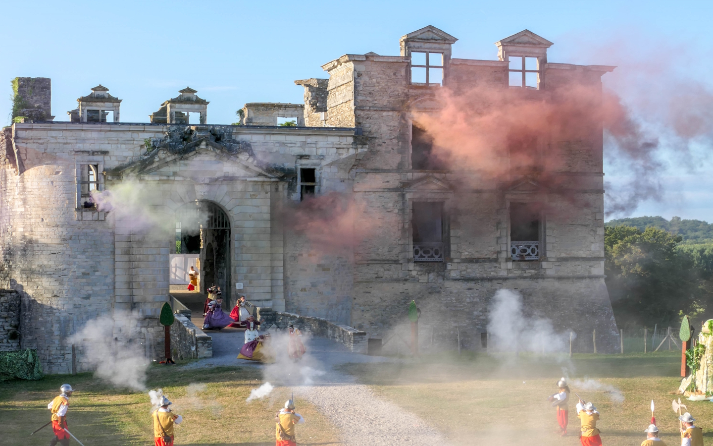 Spectacle historique "Bidache le passé recomposé" — visuel événement