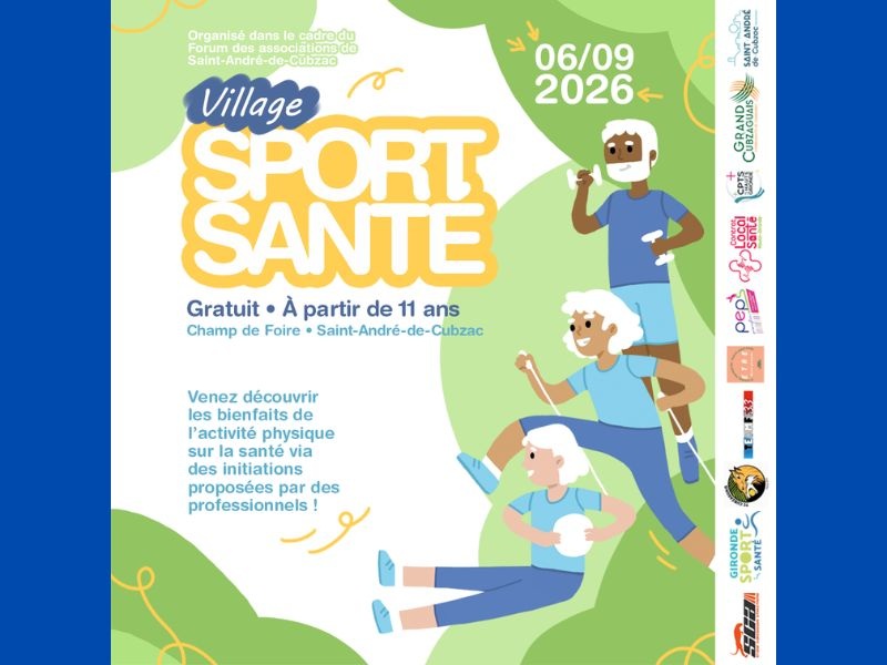 Village sport santé à St André de Cubzac