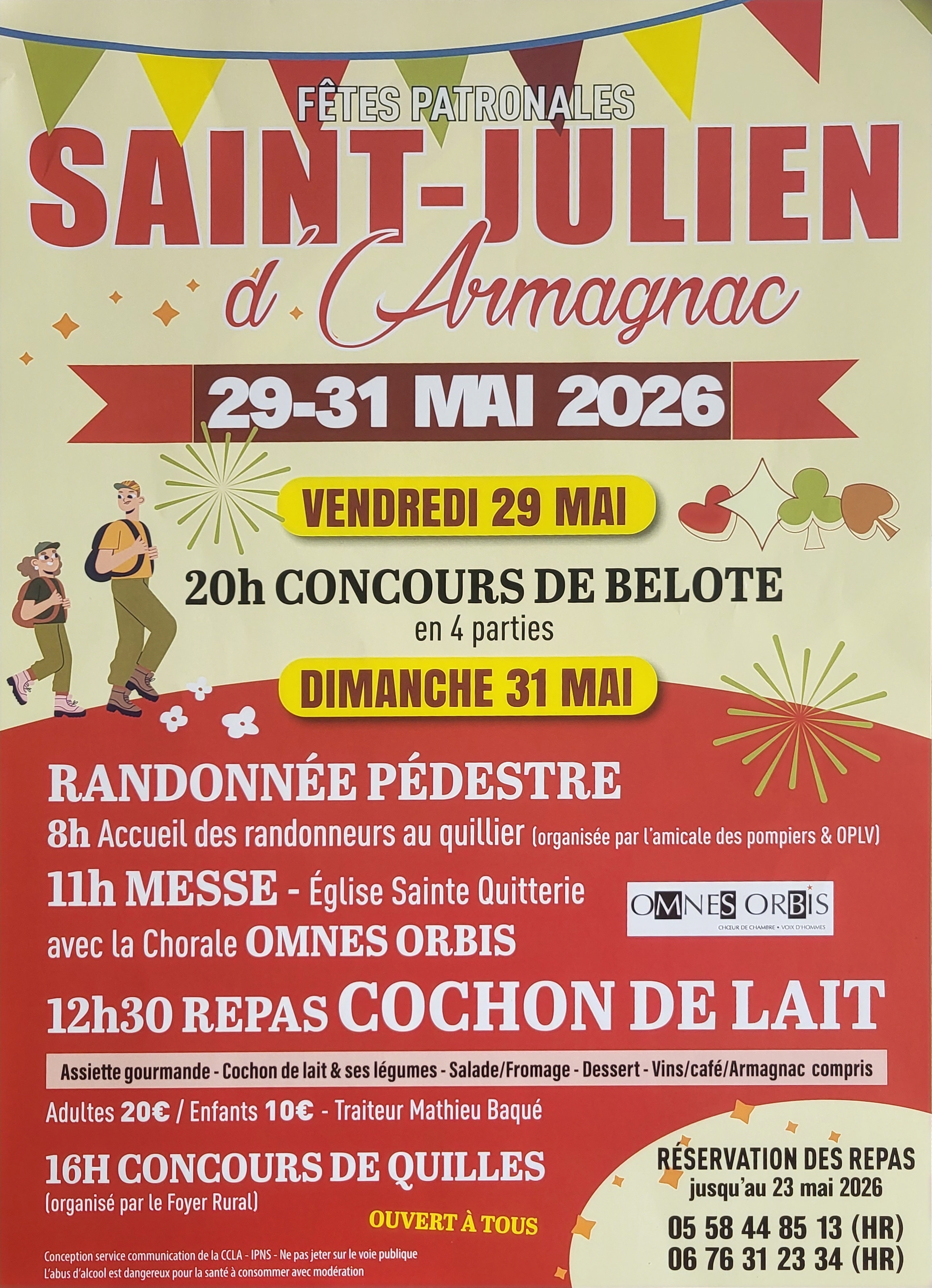 Fêtes patronales — visuel événement