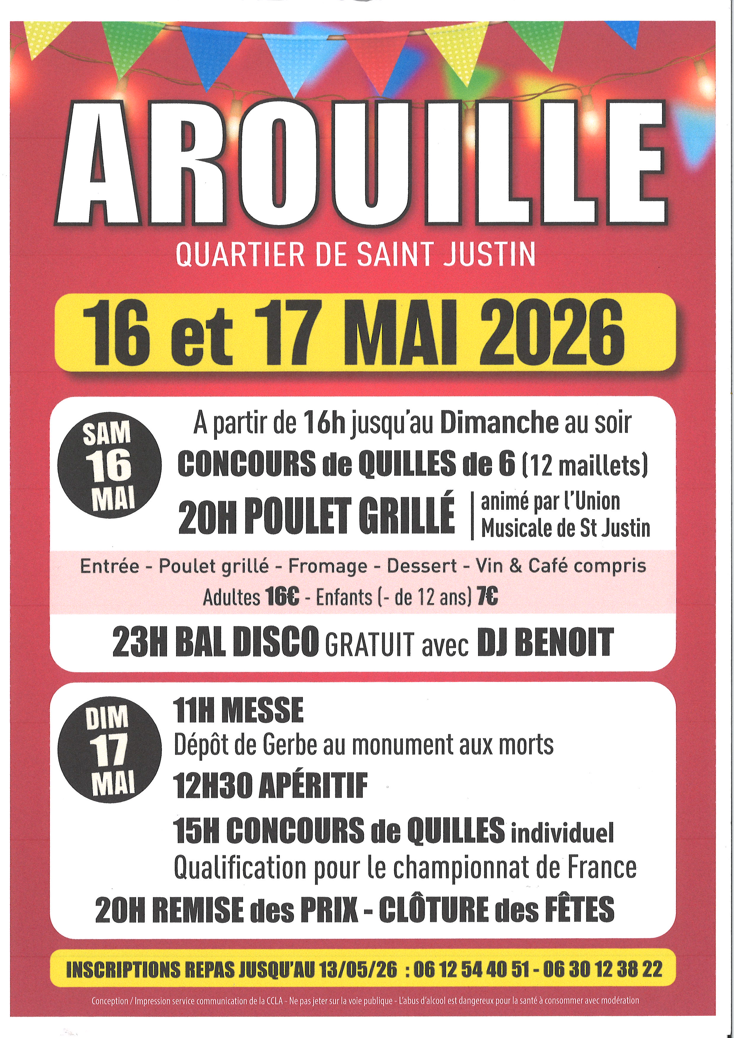 Fêtes du quartier d'Arouille