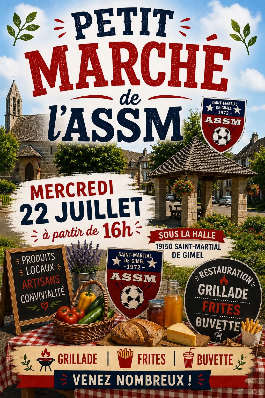 Petit marché de l'ASSM