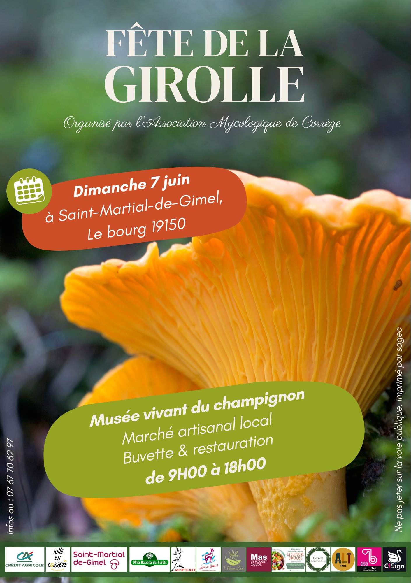 Fête de la girolle — visuel événement