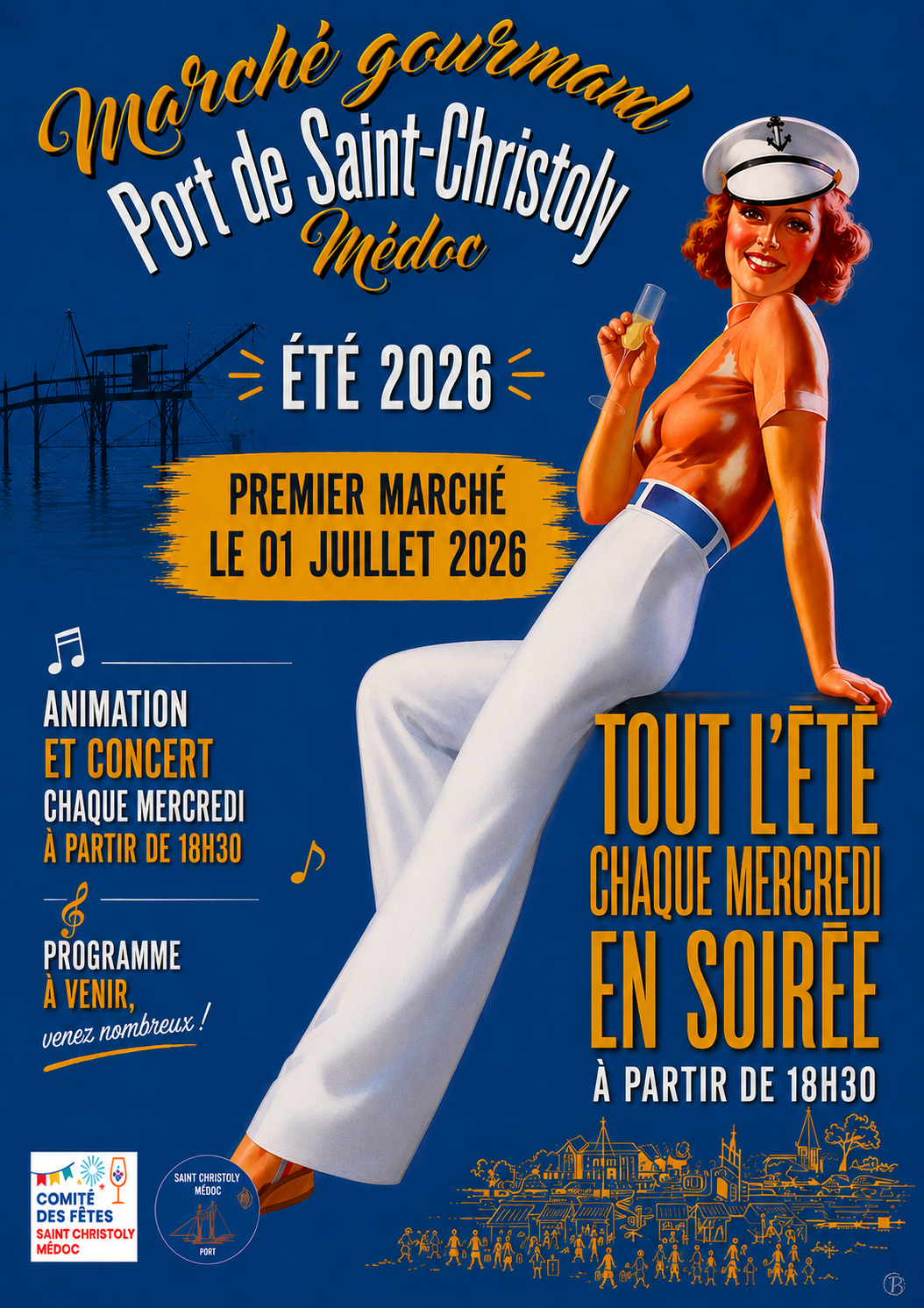 Marché gourmand — visuel événement