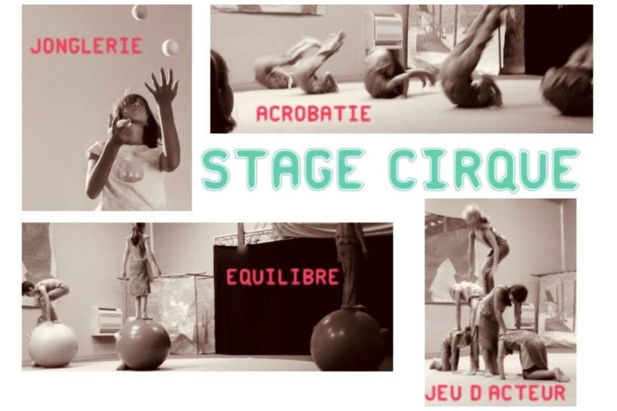 Stage de cirque | Pour les enfants de 4-7ans — visuel événement