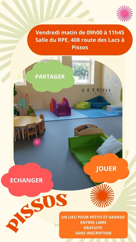 Lieu d'Accueil Enfants Parents - Pissos — visuel événement