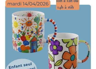 Atelier Créatif Parent/Enfant : Peinture sur mug en porcelaine