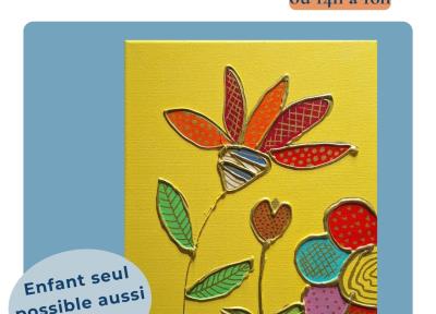 Atelier créatif Parent/Enfant : Tableau floral