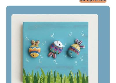 Atelier Créatif - Petits Poissons en galets