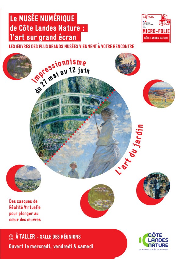 Micro-Folie "Impressionnisme : l'art du jardin"