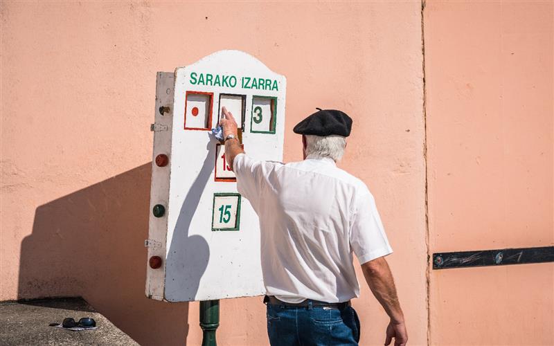 Pelote Basque à Sare