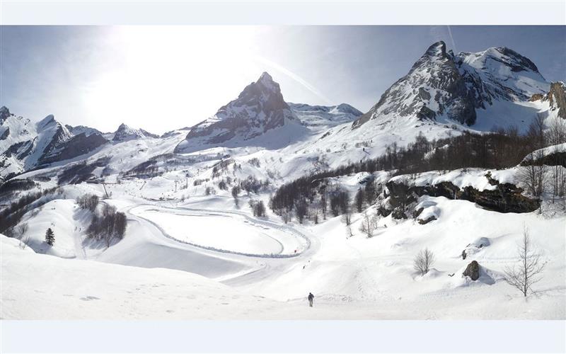 Terra Aventura de Gourette spécial raquettes - Les Géo’ font du ski