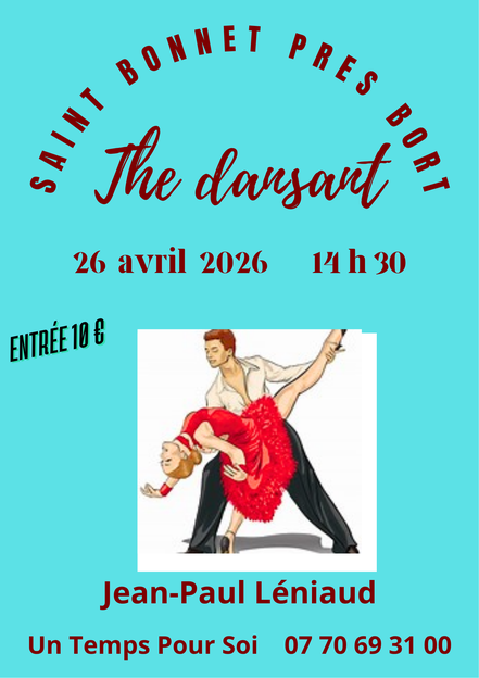 Thé dansant Jean-Paul Léniaud