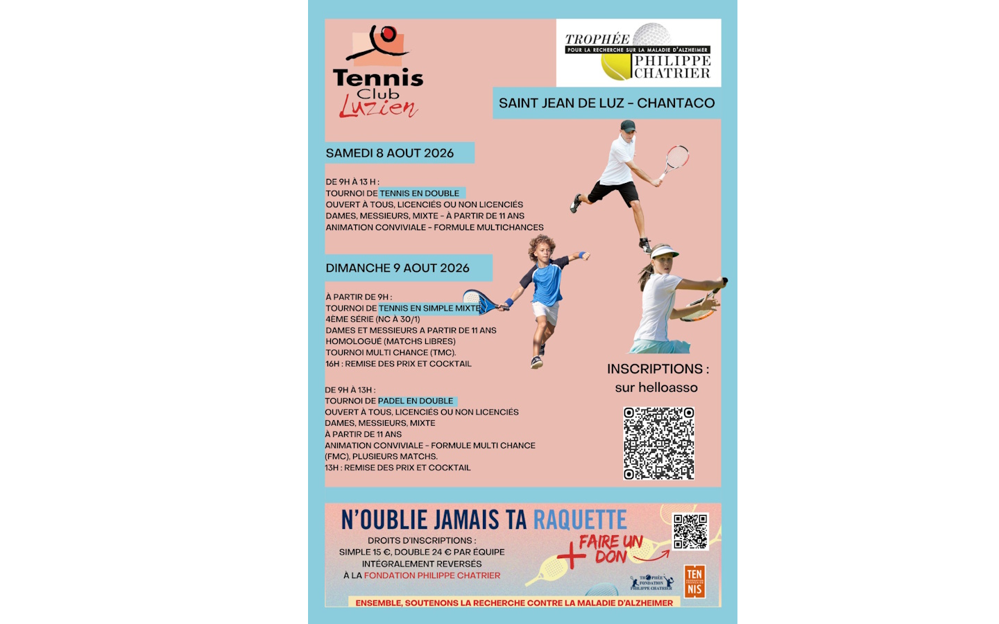 Tournoi de tennis: Trophée Philippe Chatrier