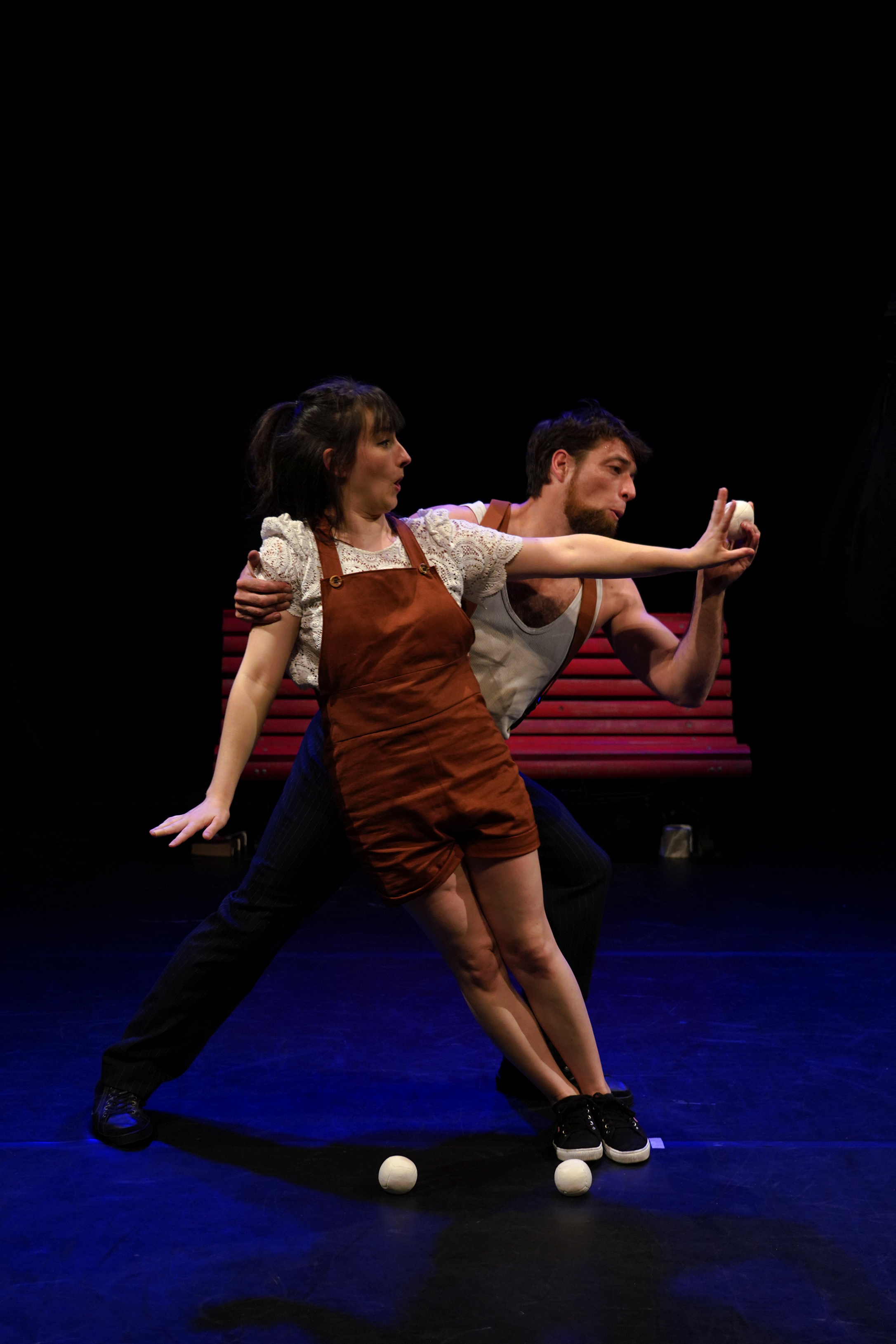 Spectacle « Tant qu'il ne pleut pas » Acro sway duo, Villegouge - photo 4