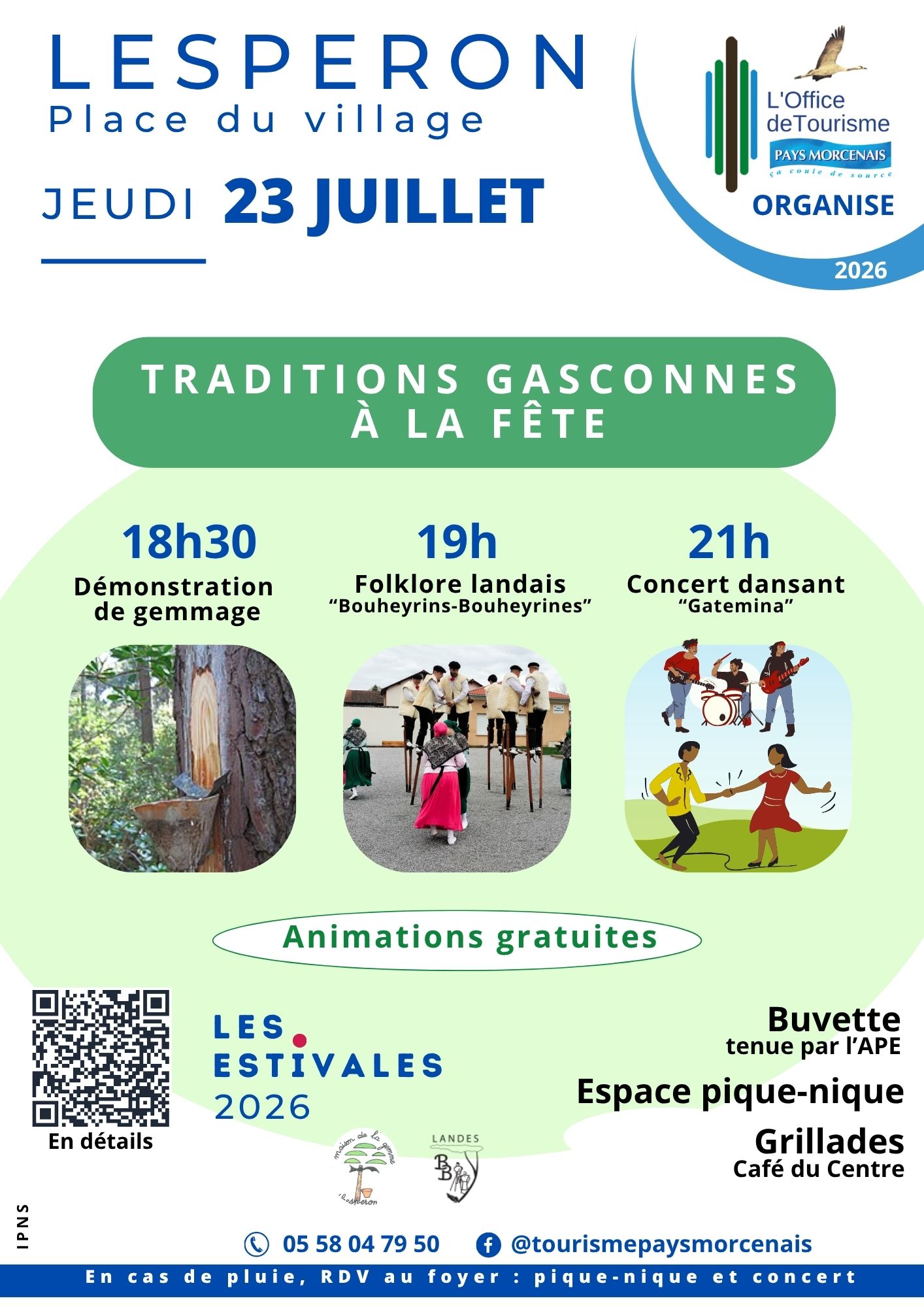 Estivale en Pays Morcenais, "Traditions gasconnes à la fête"