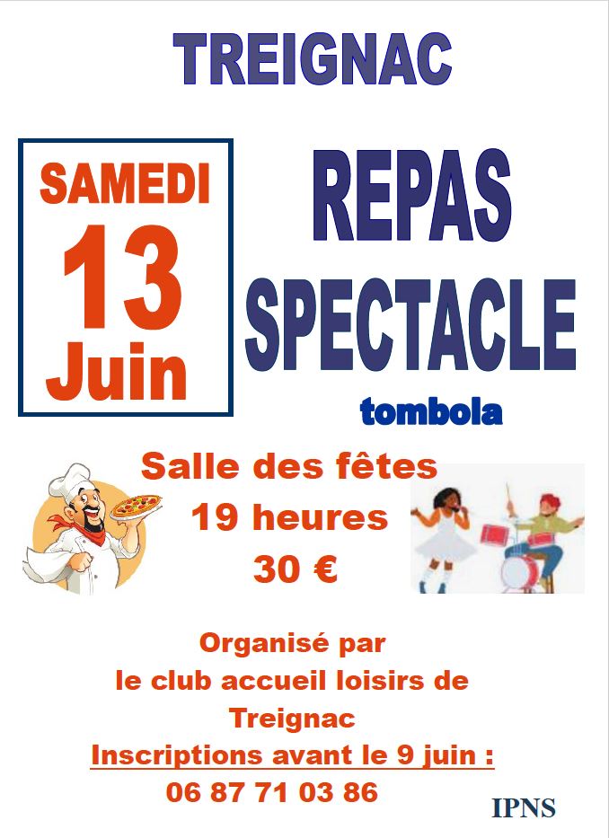 Repas Spectacle du Club Accueil Loisirs