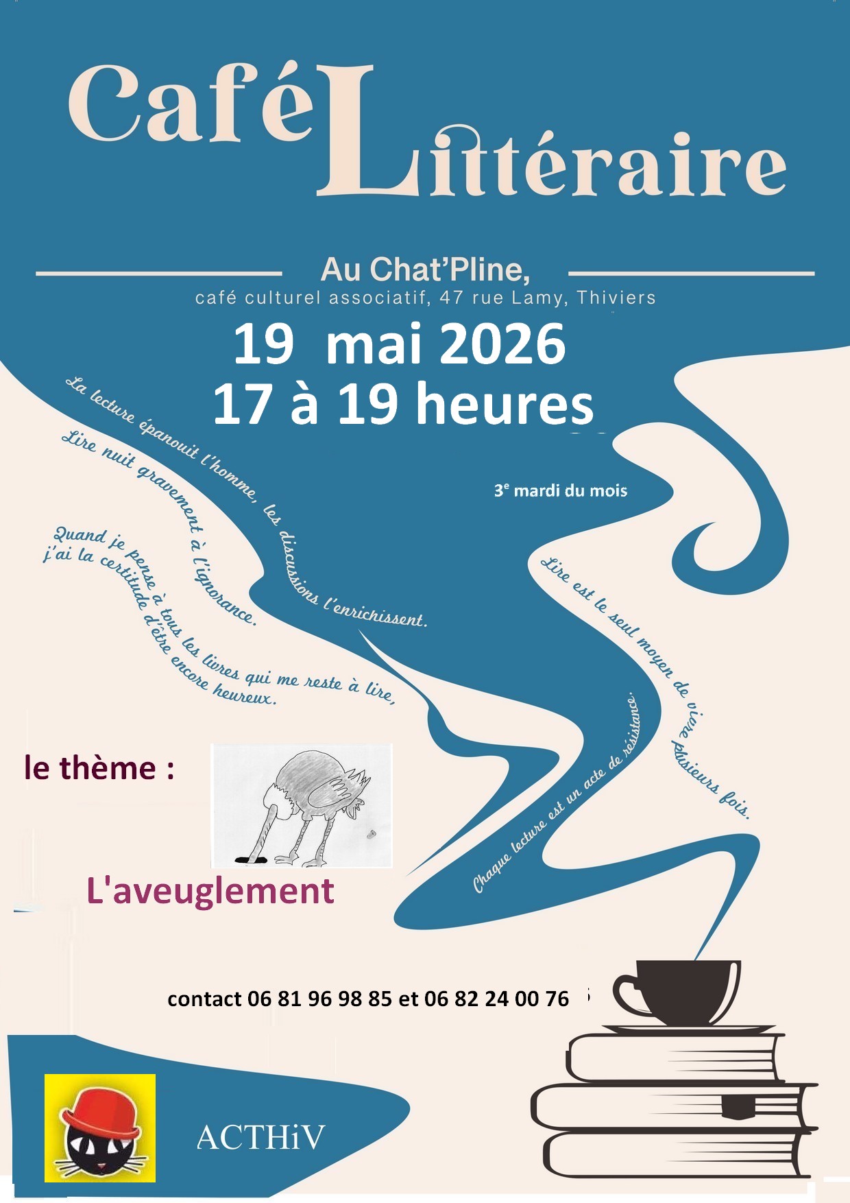 Tchat' Kafé : L'aveuglement — visuel événement