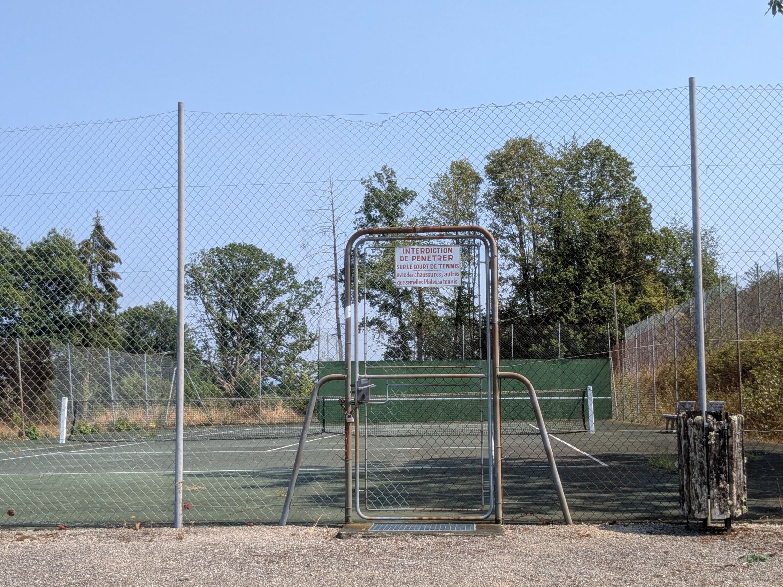 Terrains de tennis Meilhards