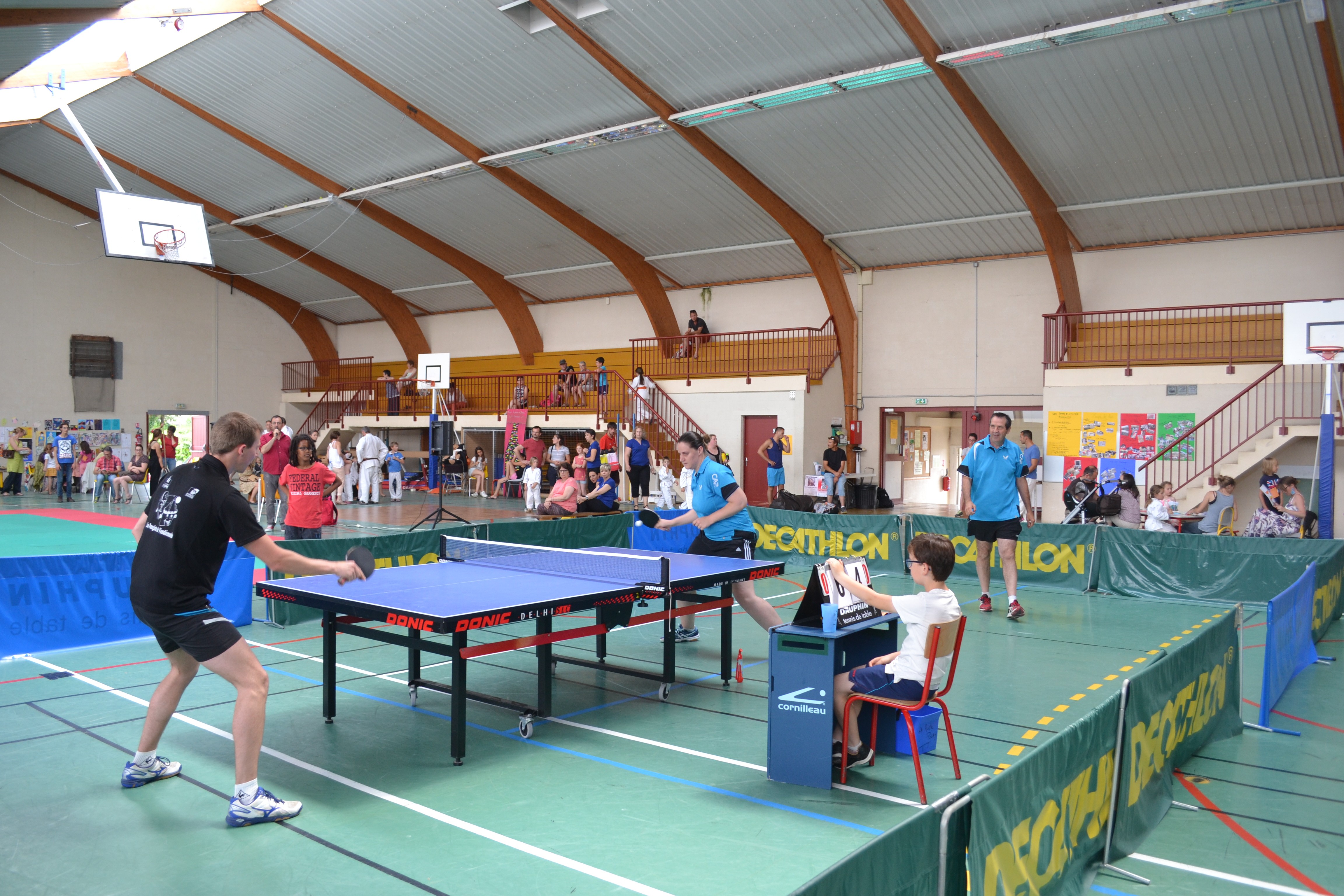 Activité de la MCL : Tennis de table en compétition