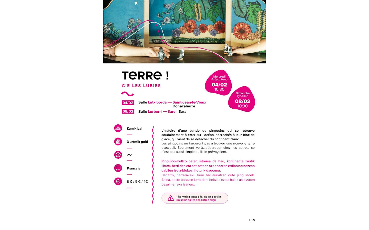 Spectacle :  Terre ! Par la compagnie Les Lubies, Saint-Jean-le-Vieux - photo 3