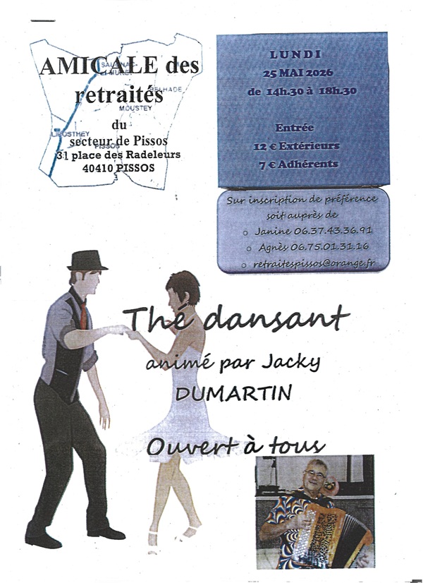 Thé Dansant — visuel événement