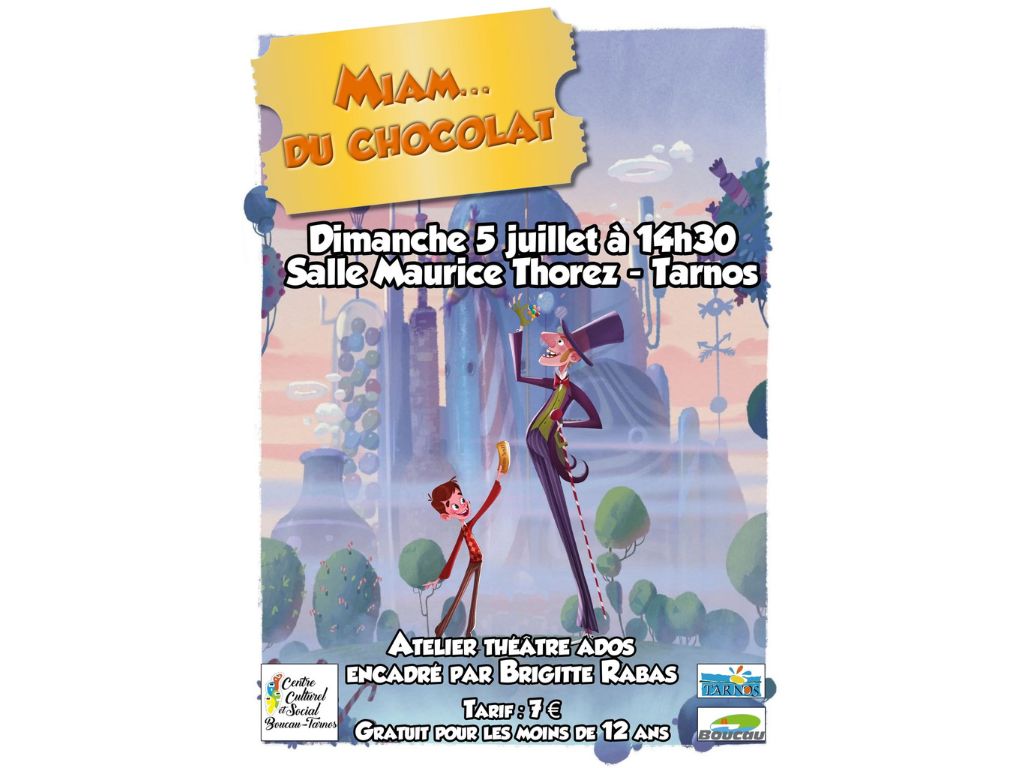 Théâtre ado "Miam...du chocolat"