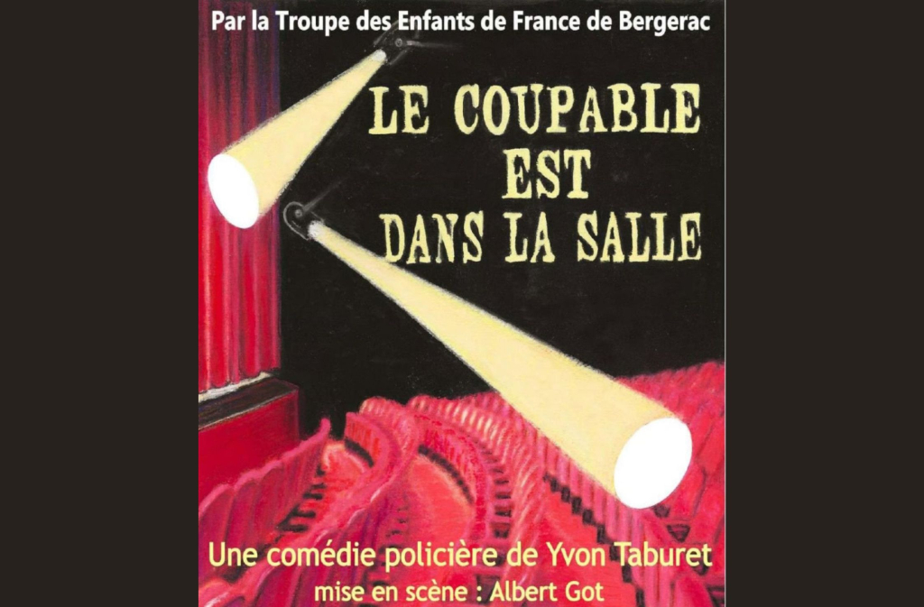 Théâtre | Le coupable est dans la salle — visuel événement