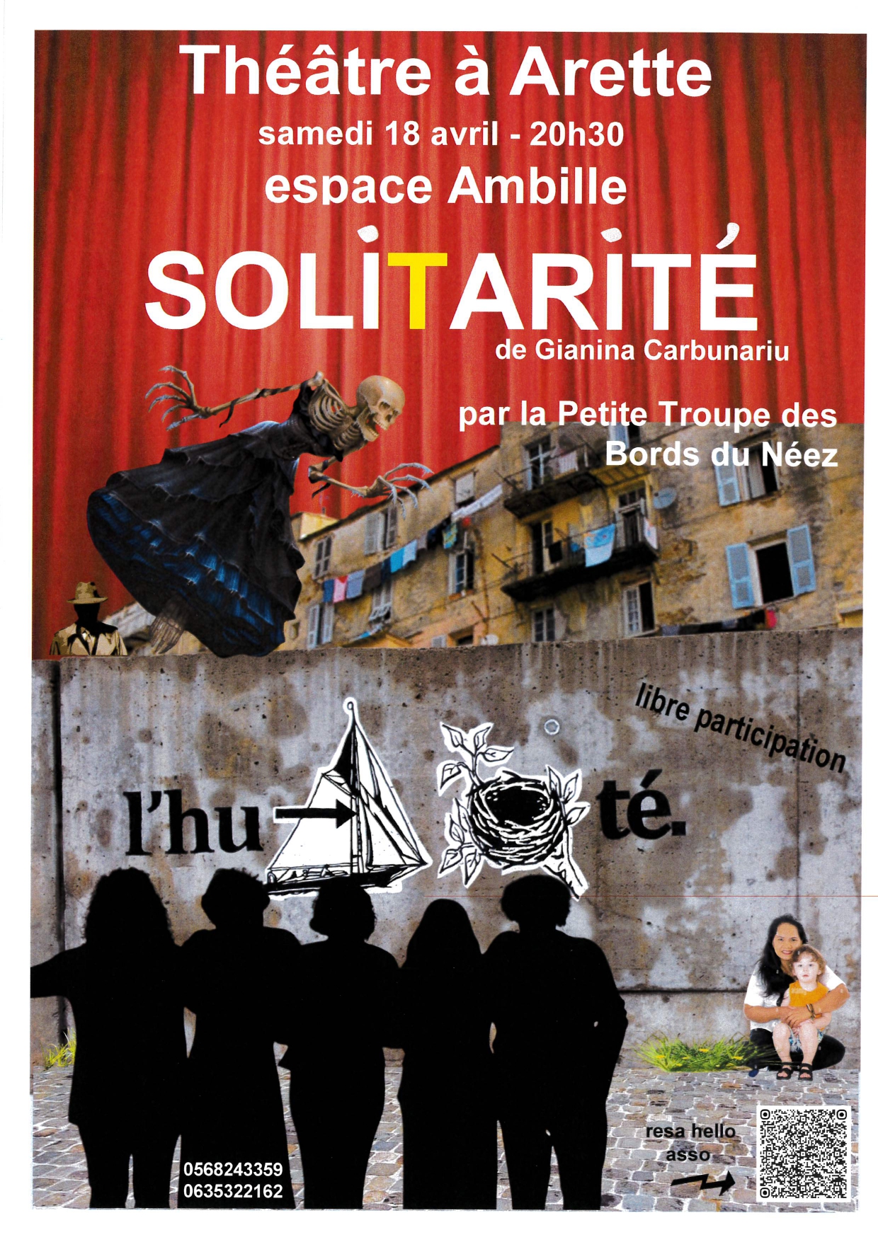 Théâtre - Solitarité — visuel événement