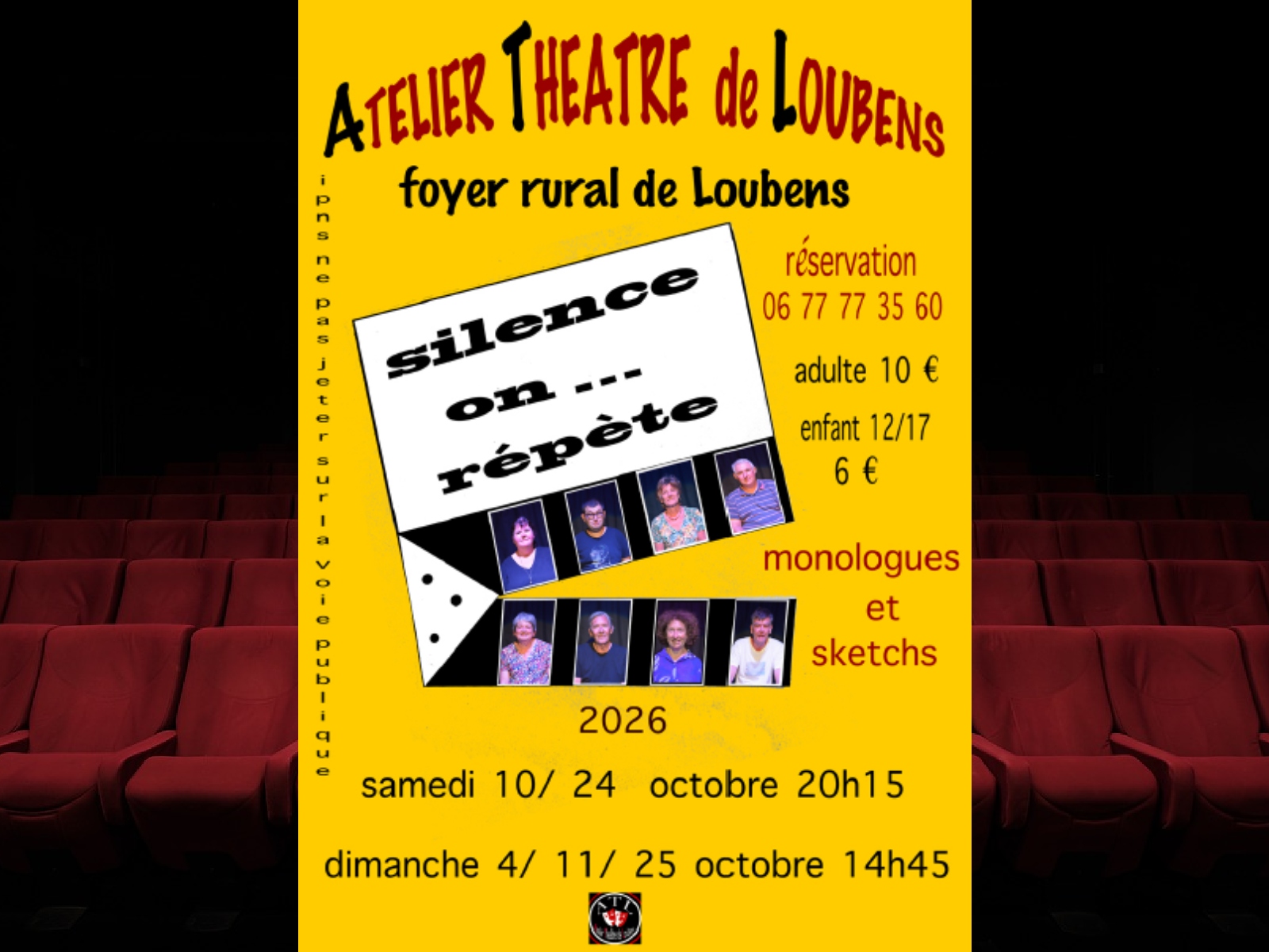 Silence  on... répète