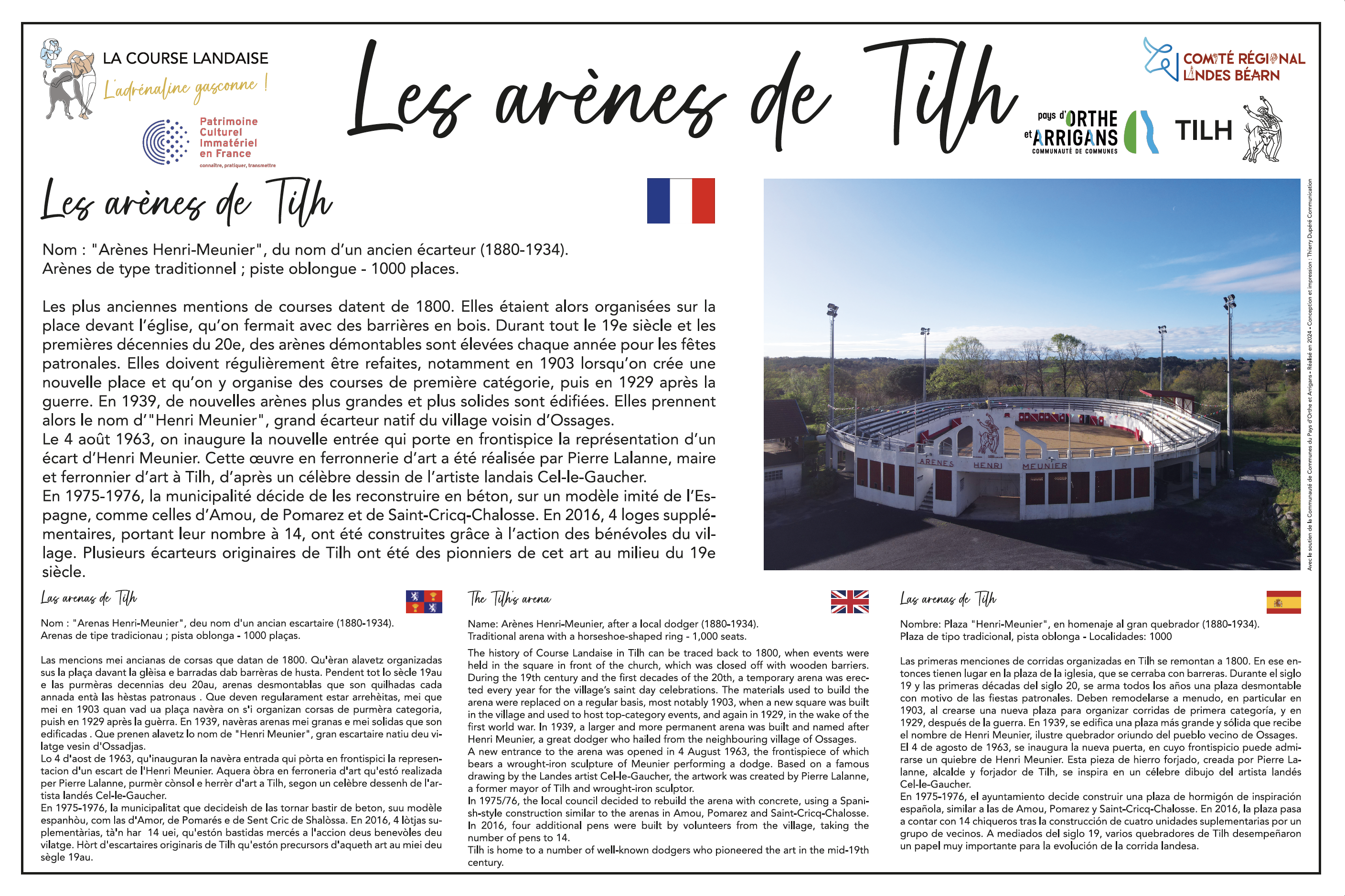 Arènes de Tilh, Tilh - photo 2