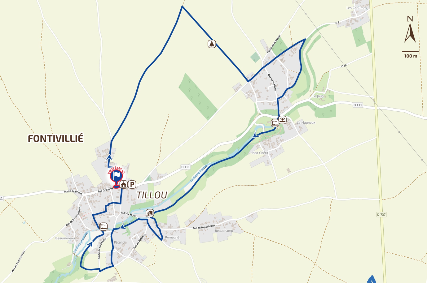 Du Tilleul à la Somptueuse - Tillou, Chef-Boutonne - photo 3