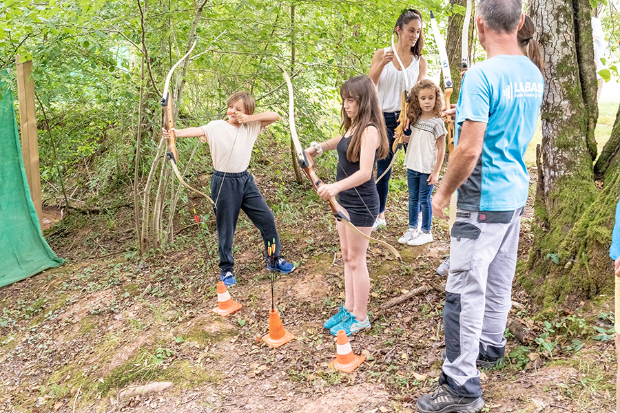 Tir à l'arc 3D Libre : BASE Sports Loisirs Vézère