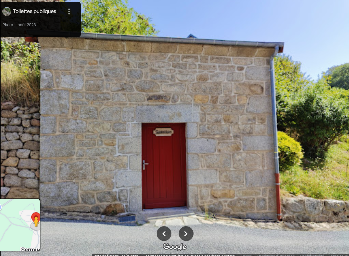 Sermur : Toilettes publiques — photo 2