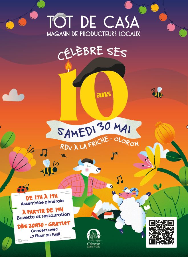 Tot de Casa célèbre ses 10 ans ! — visuel événement