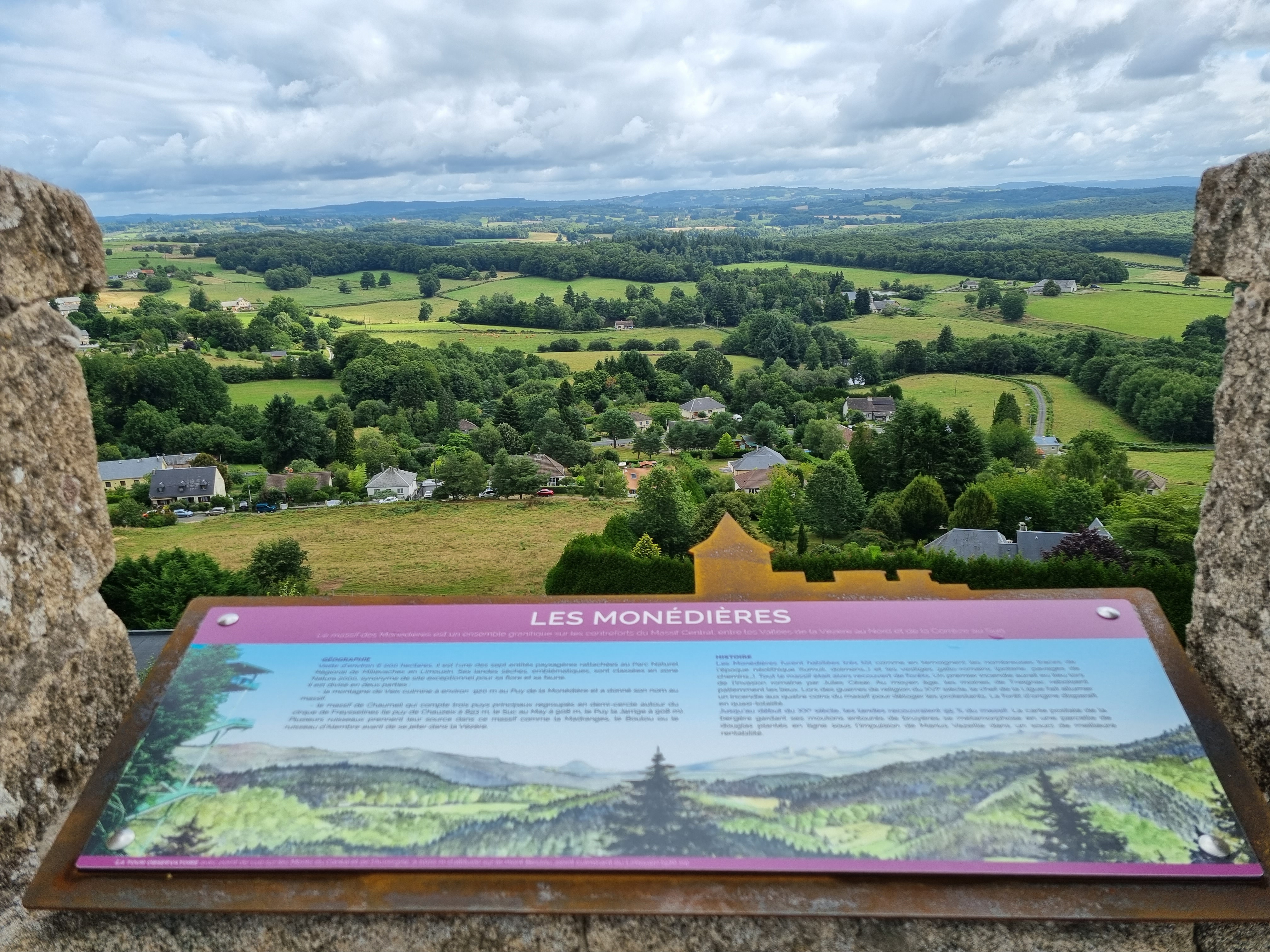 Circuit du plan d'eau, Lamongerie