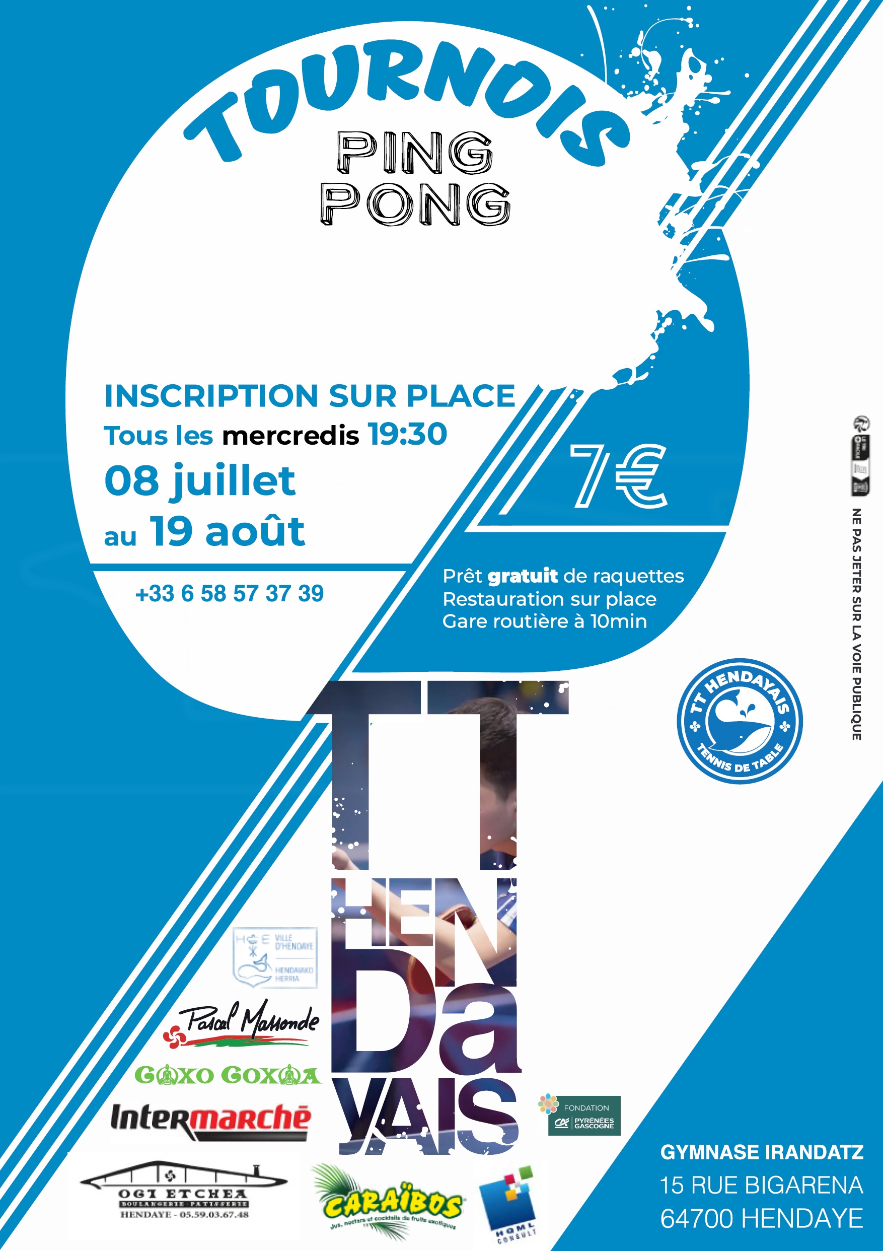 Tournoi de tennis de table