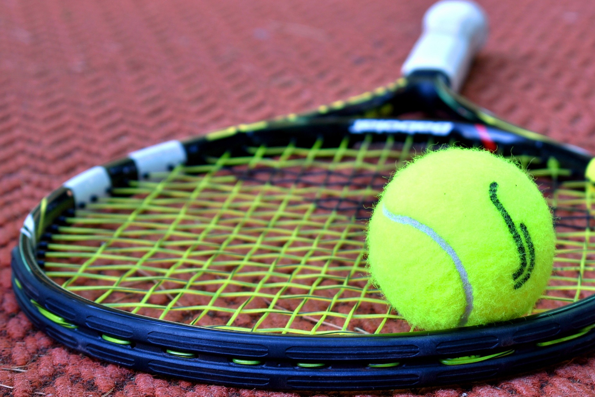 Tournoi de tennis — visuel événement
