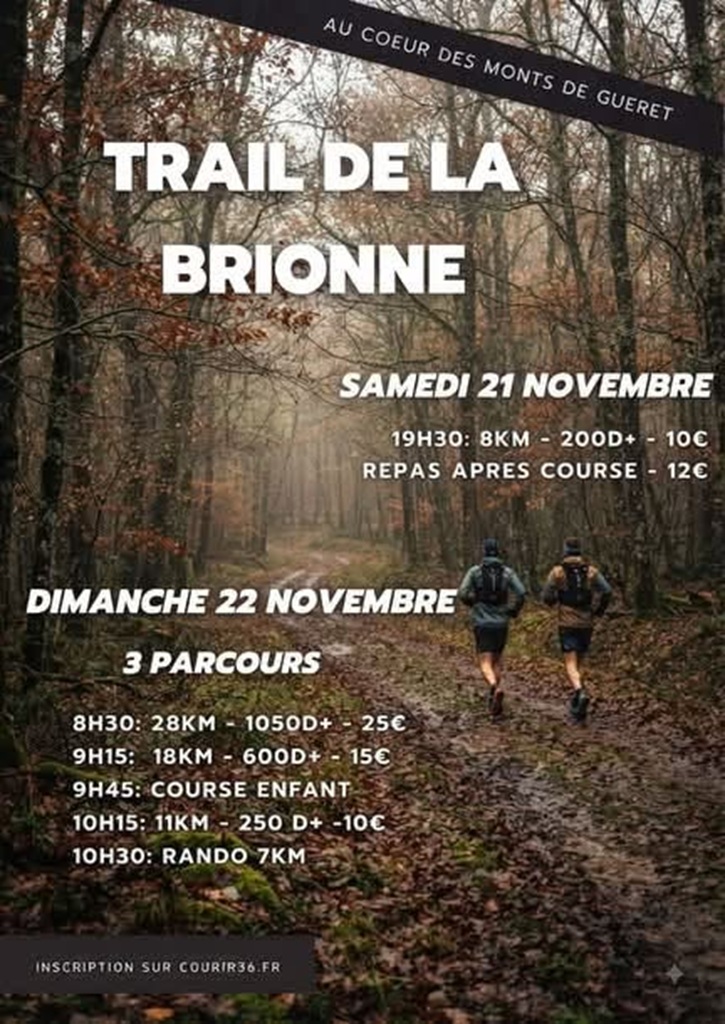 Trail de La Brionne