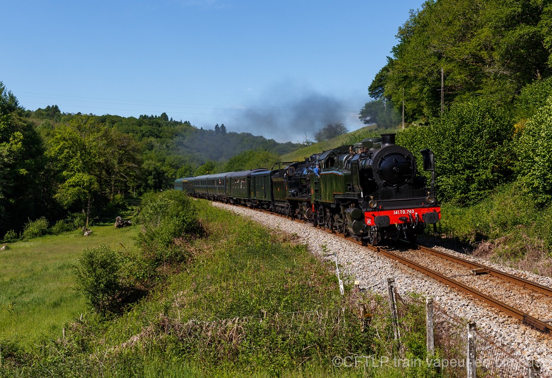 Train touristique à vapeur : De Saint-Léonard de Noblat à Eymoutiers - 12 août