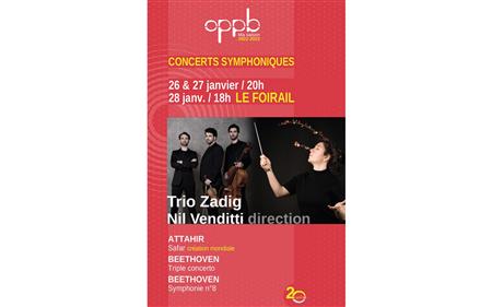 Concert Symphonique OPPB : Trio Zadig