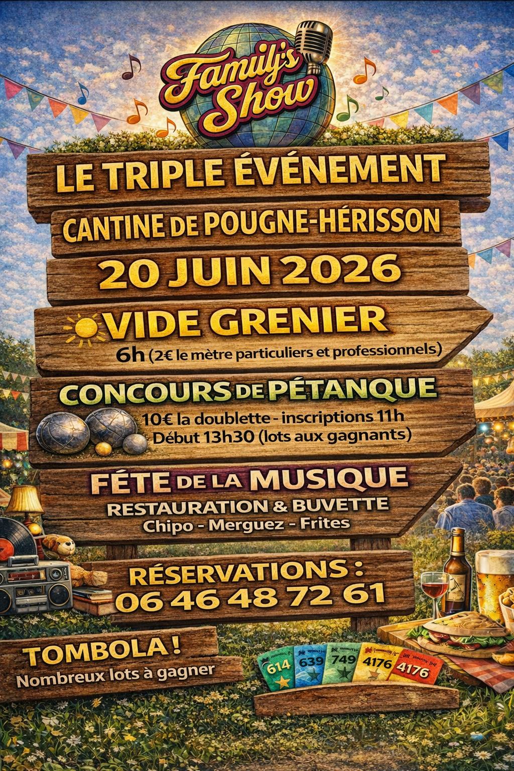 Triple Événement – Family’s Show — visuel événement