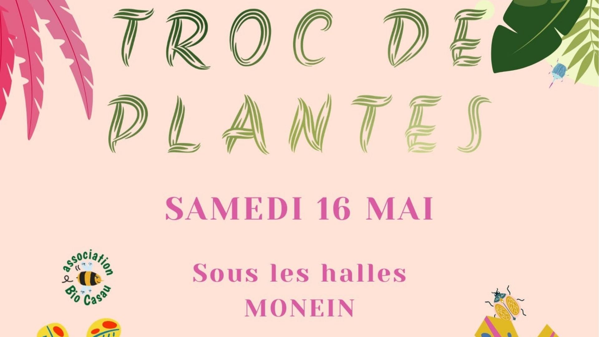 Troc Plantes — visuel événement