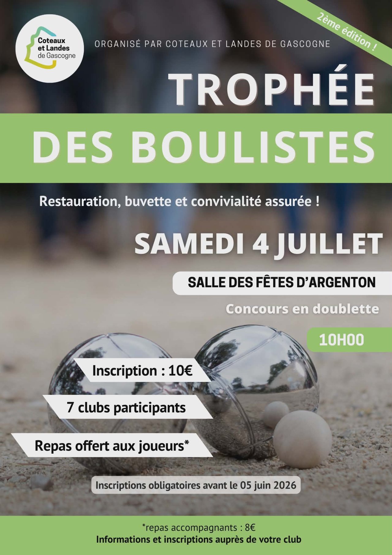 Trophée des boulistes - 2° édition