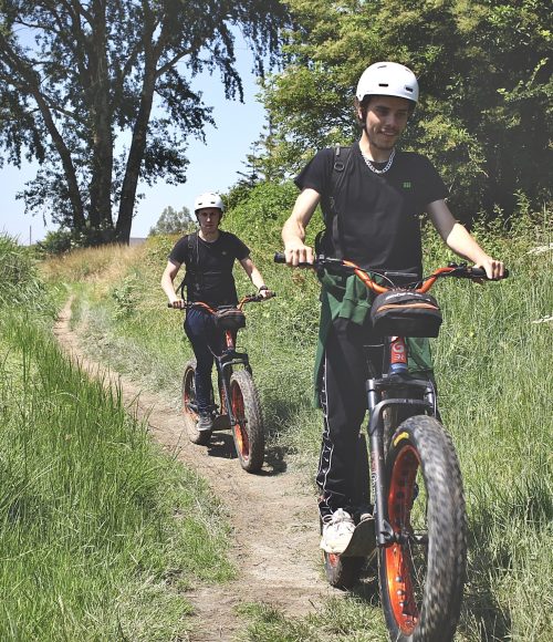 Location de trottinette électrique - Lac de Saint-Pardoux