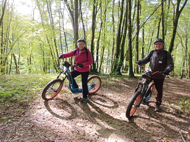 Eté actif: trottinette électrique tout-terrain — visuel événement
